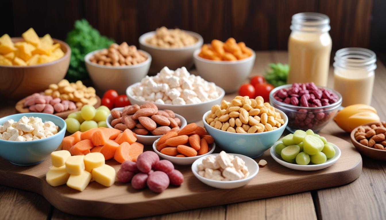 Kas Gelişimini Artıran Yüksek Proteinli Atıştırmalıklar
