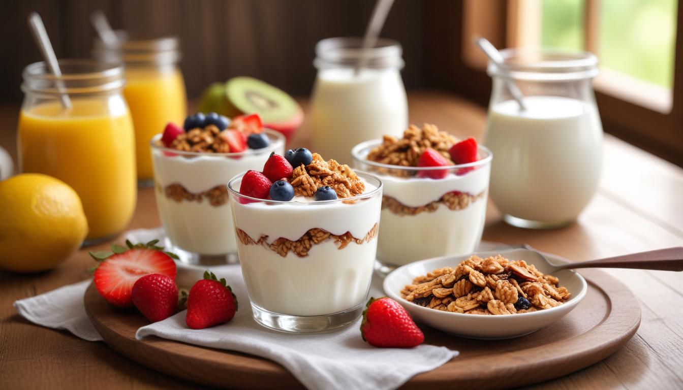 Evde Yapabileceğiniz Sağlıklı Yoğurt ve Granola Tarifleri